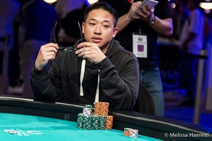 Patrick Chan - Achter mit 6.225.000 Chips Patrick Chan