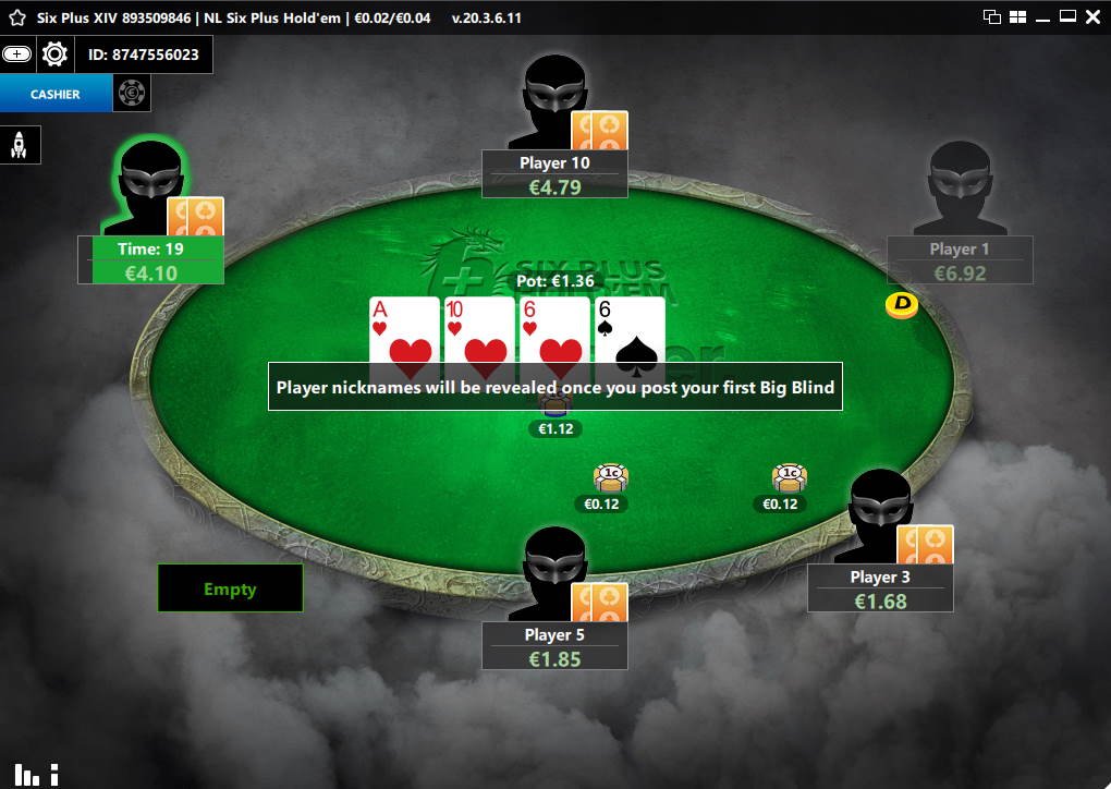 6+ Hold'em bei BestPoker 6+ Hold'em bei BestPoker