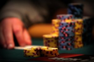 Chips beim Poker