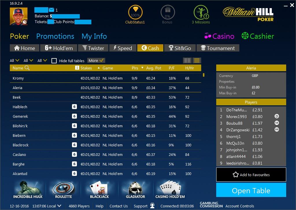 Lobby William Hill
