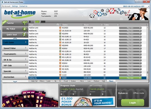 Lobby Bet at Home