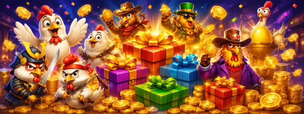 Boni und Promotionen bei Chicken-Game-Glücksspielseiten