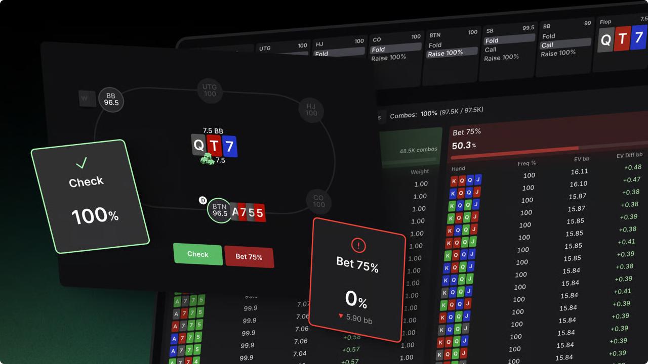 GTO Wizard erweitert sein Angebot: Neuer PLO Solver für Cash Games und MTTs gestartet