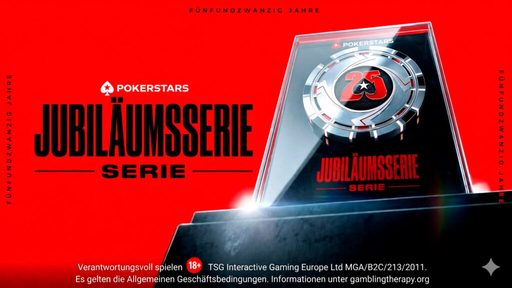 Zum 25-jährigen Jubiläum erhöht PokerStars den neuen Bronze Pass bei ausgewählten Aktionen um 25 %. Premiere ist während der Anniversary Series vom 10. Mai bis 3. Juni 2026.