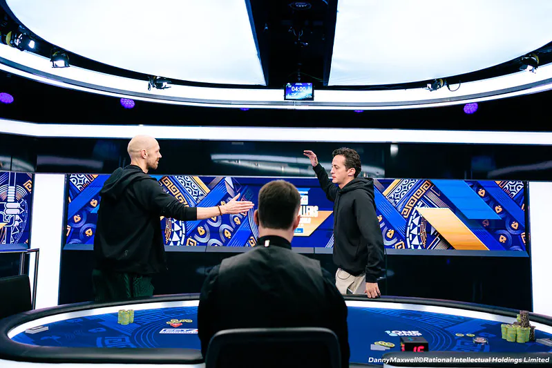 Im Heads-up führte Daher klar mit 113 zu 39 Big Blinds gegen Chidwick.