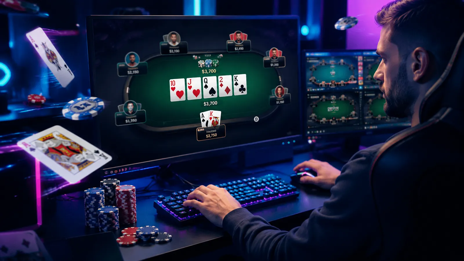 Bluffen ist im No-Limit und Pot-Limit Poker essenziell, um mit schwachen Händen Geld zu gewinnen. Doch viele Anfänger tun sich schwer, den richtigen Zeitpunkt zu erkennen.