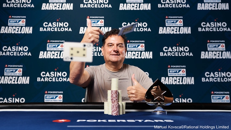 EPT Barcelona startet am 16. August mit dem €1,100 Senior's (280 Entries). Vranken siegt für €42.6K, Sattarov wird Zweiter (€34.7K).