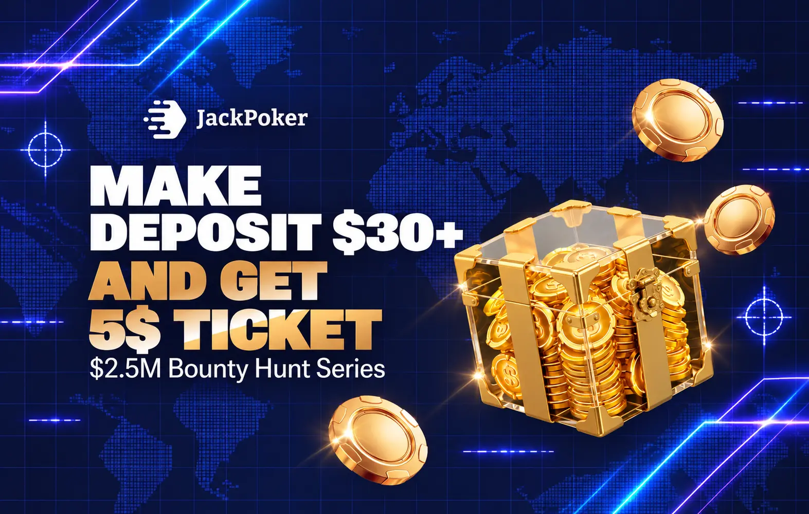 JackPoker eröffnet den September mit der Bounty Hunt Series ($2,500,000 GTD) und bietet vor dem $80,000 GTD Main Event am 20.