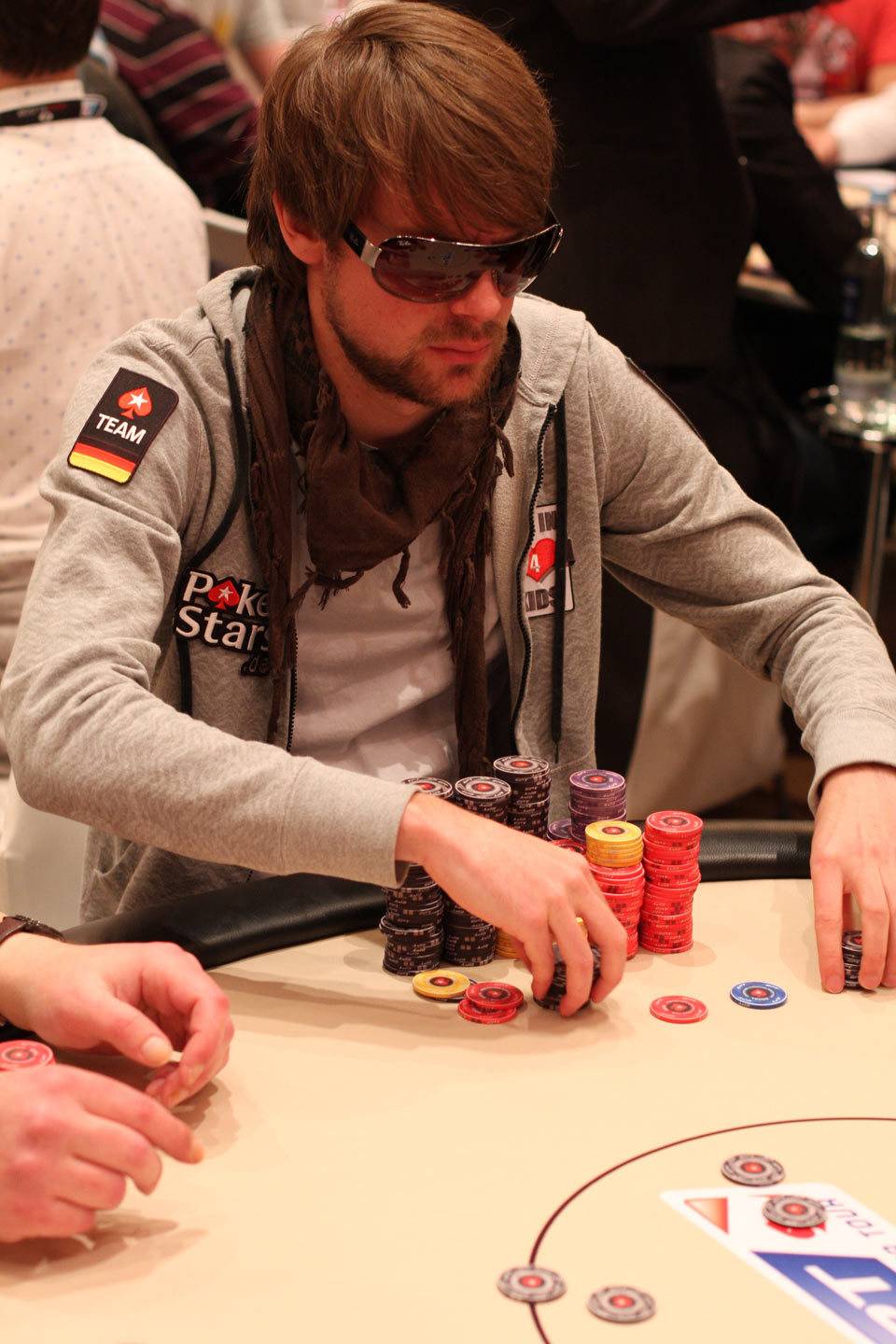 Der Mann mit Hut:Michael Lampel mit37k Chips george_danzer