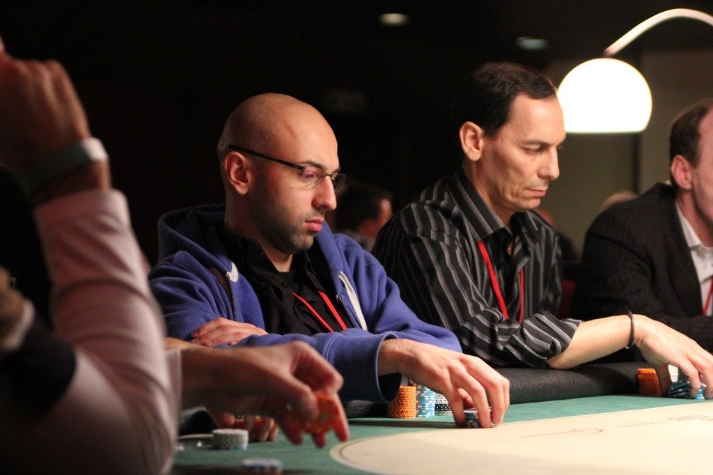 Fayaz und Riesterkurz vor der Blind-Battle aschkan_fayaz_und_tarek_riester