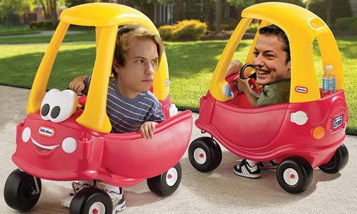 Isildur1 im Bobbycar Isildur1 im Bobbycar