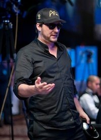 Phil Hellmuth schimpft überBrian Rast Phil Hellmuth im One-Drop 2012