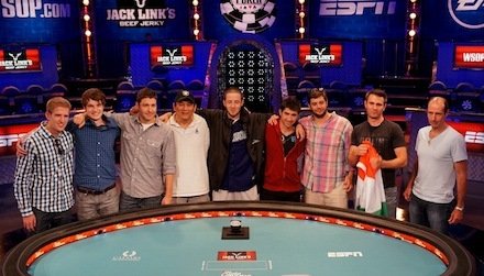 Die October-Nine der WSOP 2012 October-Nine