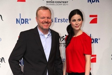 Stefan Raab und Lena Meyer-Landruth Stefan Raab und Lena Meyer-Landruth
