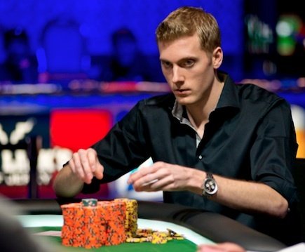 Pure Konzentration bei Manig Löser – noch sieht es gut für ihn aus Manig Löser