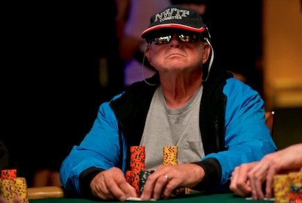 Kenneth Lind – Chipleader im Senioren-Turnier Kenneth Lind
