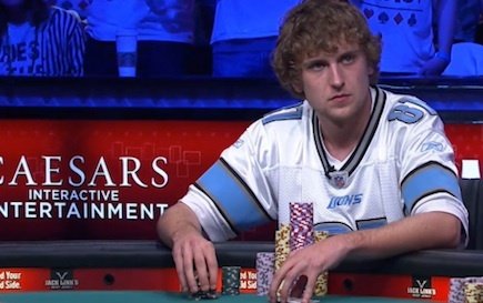 Sein Gegner im Heads-Up: Ryan Riess Ryan Riess