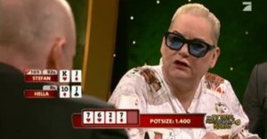 Hella von Sinnen und Stefan Raab Hella von Sinnen und Stefan Raab