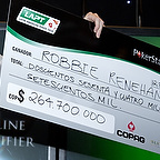 Siegprämie LAPT Robbie Renehans Siegercheck