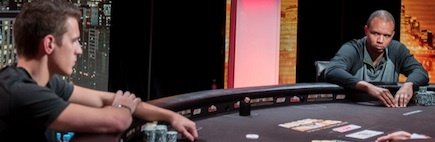 Mike McDonald und Phil Ivey im Heads-Up Mike McDonald und Phil Ivey
