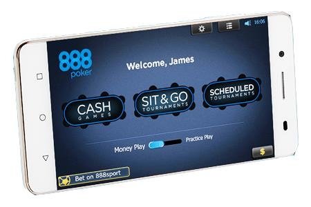 Der Mobile-Client von 888 Der Mobile-Client von 888