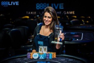 Vivian Saliba in London 888live london 2017 ladies event vivian saliba