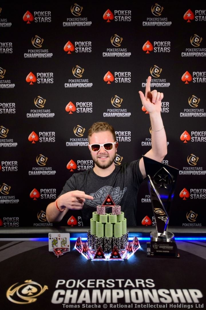 Andreas Klatt nach seinem Sieg Andreas Klatt 2017