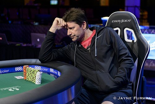 Craig Blight glücklos im Heads-Up Craig Blight