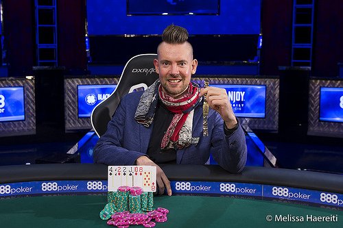 George Danzer und Bracelet #4 George Danzer WSOP 2016