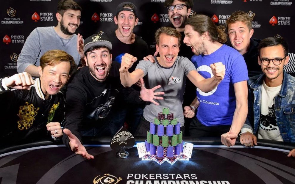 Gruissem feiert seinen Sieg Gruissem wins 2017 720