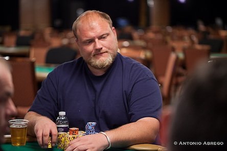 Chipleader Keven Stammen Keven Stammen WSOP 2015