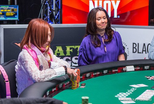 Kitty Kuo und Elizabeth Montizanti Kitty Kuo und Elizabeth Montizanti WSOP 2015