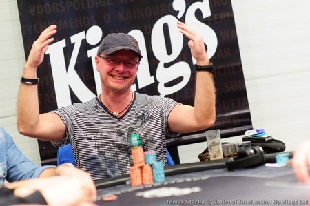 Sven Weide PSF Rozvadov main event 1C chip leader Swen Weide Tomas Stacha 1372 thumb 450xauto 311334