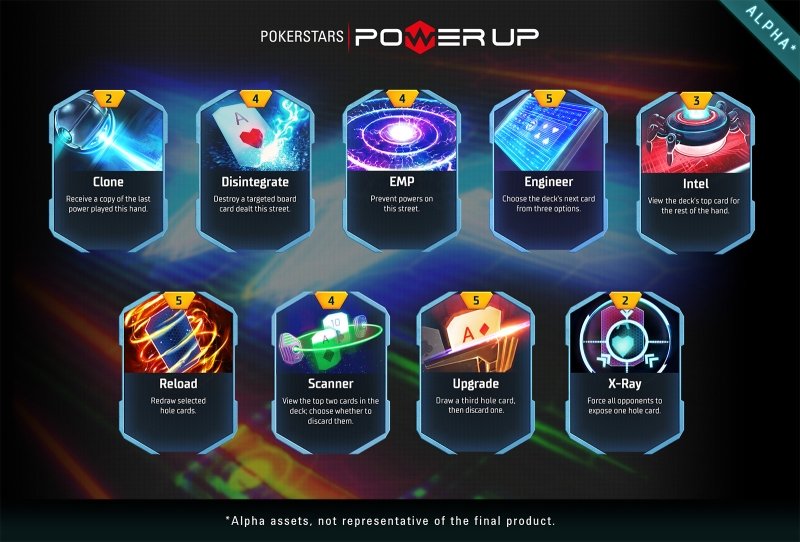 PokerStars Power Up - Cards PokerStars Power Up Cards