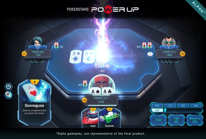 PokerStars Power Up - Disintegrate PokerStars Power Up Disintegrate