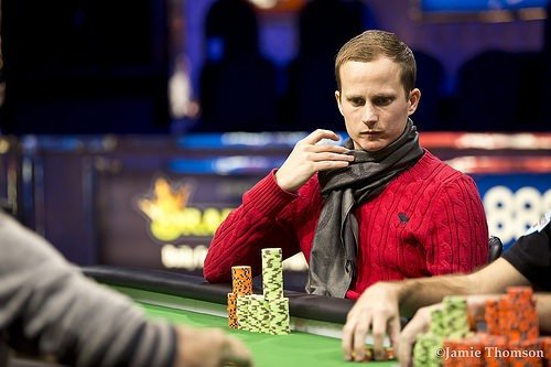 Am Ende chancenlos gegen Mercier: Simon Deadman Simon Deadman WSOP 2015