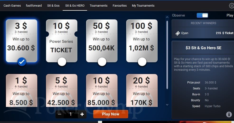 Jackpot-Turniere um echtes Geld