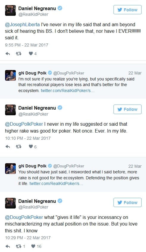 Twitter-Wars Twitter war negreanu
