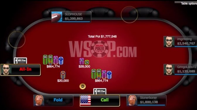 Screenshot von WSOP.com Screenshot von WSOP.com