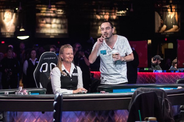 William Kassouf kurz vor dem Ausscheiden William Kassouf Elimination 2016 Main Event