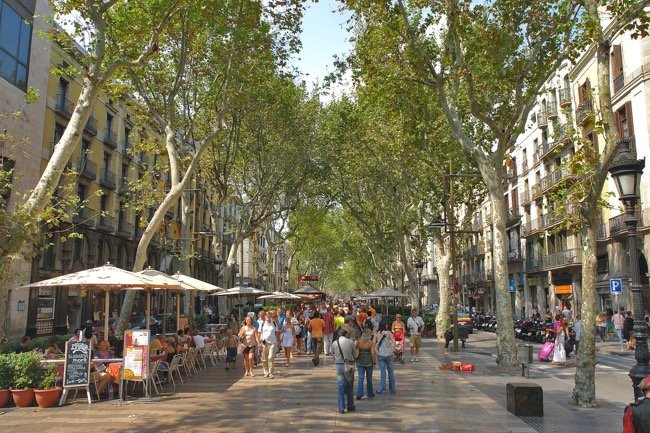 Tagsüber Touristen, Nachts so viel mehr las ramblas