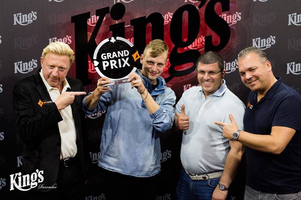 Becker, Desset, Tsoukernik und Jachtmann partypoker grand prix2