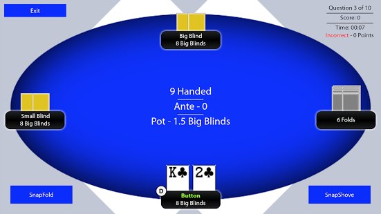 Snapshove Mobile Poker App